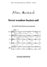 Never weather-beaten sail SSAATTBB choral sheet music cover